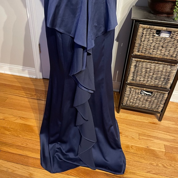 Sequin Heart Vintage y2k Embellish Mermaid Trumpet Crystal Beads Cascade Draped - Picture 5 of 10